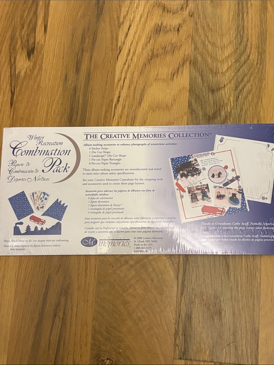 Creative Memories Other - Creative Memories Winter Recreation Combination Pack